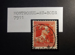 Belgie Belgique - 1951-  OPB/COB  N° 886  - 2 Fr 50  - Obl.  - Montroeul Au Bois - 1958 - Gebraucht