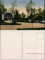 Ansichtskarte Bad Lippspringe Partie Im Kurpark Mit Musicktempel 1914  - Bad Lippspringe