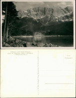 Garmisch-Partenkirchen Eibsee Und Hotel Eibsee Waxenstein, Riffelwände 1940 - Garmisch-Partenkirchen