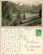 Oberstdorf (Allgäu) Allgäu Fernansicht Oberstdorf Mit Bergen 1950 - Oberstdorf