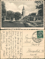 Friedrichroda Partie Vor Der Kirche Mit Denkmal, Altem Auto 1939 - Friedrichroda