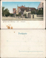 Ansichtskarte Coswig (Sachsen) Kirchplatz B Radebeul 1909 - Coswig