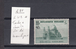 Belgie - Belgique:  481-V2 * MH   (zie  Scan) - 1931-1960