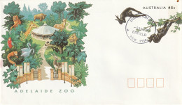 Australië 2004, Prepayed Enveloppe, Adelaide Zoo - Enteros Postales