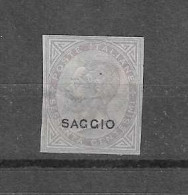 Italien - Selt./ungebr. Bessere FM Als Probedruck (SAGGIO) Aus 1863 - RAR! - Ungebraucht