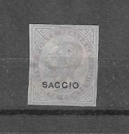 Italien - Selt./ungebr. Bessere FM Als Probedruck (SAGGIO) Aus 1863 - RAR! - Mint/hinged