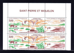 SAINT PIERRE ET MIQUELON - 1987 - Patrimoine Naturel 2 Bandes - Neufs