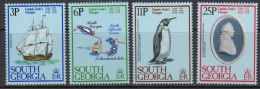 South Georgia 1979 Capt. James Cook's Voyages 4v  ** Mnh (60076) - Georgia Del Sud