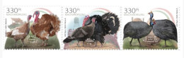 HUNGARY - 2024. Strip - Native Hungarian Poultry Breeds III. MNH!! - Cuckoos & Turacos