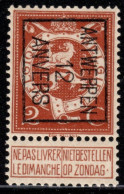 Typo 32B (ANTWERPEN 12 ANVERS) - **/mnh - Typo Precancels 1912-14 (Lion)