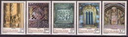 Yugoslavia 1979 - Art, Roman Sculptures - Mi 1809-1813 - MNH**VF - Nuevos