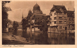 Nürnberg Insel Schütt Mit Synagoge Ngl #148.840 - Jewish