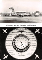 Frankfurt/Main Flughafen "Rhein - Main" Weltzeituhr Gl1962 #151.488 - Andere & Zonder Classificatie