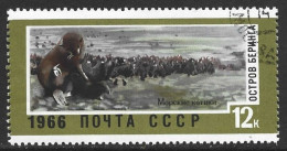 Russia 1966. Scott #3286 (U) Fur Seals, Bering Island - Usados