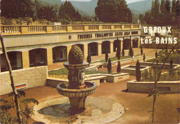 04 - Gréoux Les Bains - Thermes Troglodytes Celtes Gallo Romaines - Gréoux-les-Bains