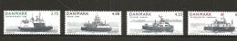 Denmark 2001 . Island Ferries.  "Bukken Bruse", Fejø. "Ourø",  "Hjarnø"  "Barsøfærgen", Aabenraa Mi  1291-1294  MNH/**) - Neufs