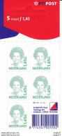 Netherlands Pays Bas 2001 - Carnet 5 Timbres 1.45G - NVPH V1495b Postfris/MNH** - Cuadernillos