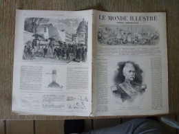 Le Monde Illustré Mars 1871 Général Daurelle De Paladines Butte Montmartre Catastrophe De Puteaux Saint Cloud Châtillon - Revues Anciennes - Avant 1900