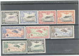 ESPAGNE -  1926 - POSTE AERIENNE 7 /15 N* - Unused Stamps