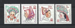 Ceskoslovensko 1977 Headdresses Y.T. 2223/2226 ** - Nuevos