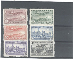 ESPAGNE -  1931 - PA N° 84/89 - N* - Neufs