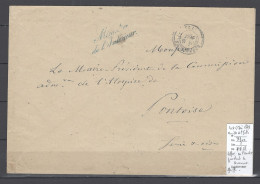 France - Versailles Pour Pontoise - 04/05/1871 - Lettre Période De La Commune De Paris - Krieg 1870