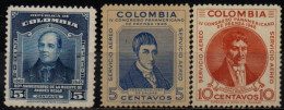 COLOMBIE 1946-7 ** GOMME BICOLORE - Colombie