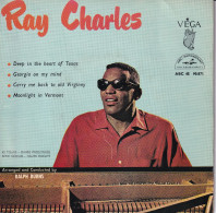 RAY CHARLES -  FR EP  - DEEP IN THE HEART OF TEXAS. + 3 - Soul - R&B