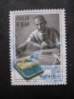 Italia 2009 - Indro Montanelli , Journaliste - Oblitéré - 2001-10: Used