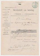 Fiscaal Stempel - Bevelschrift Inlaagpolder 1884 + Nota - Steuermarken