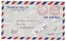 Registered Meter Cover Japan 1959 Hasler - Automaatzegels [ATM]