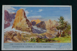 Crozzon Di Brenta  Dolomiti  Alpes  Mountaineering Escalade Alpinisme Dolomites Chomos 7x10cm Liebig - Liebig