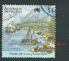 Australia, Australien, Australie 1987; Oche, Geese:The First Fleet. $ 1. Used. - Geese