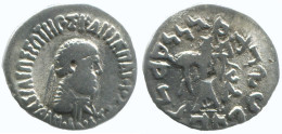 BAKTRIA APOLLODOTOS II SOTER PHILOPATOR MEGAS AR DRACHM 2.2g/17mm #AA351.40.F.A - Griechische Münzen