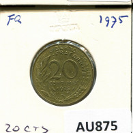 20 CENTIMES 1975 FRANCE Pièce #AU875.F.A - 20 Centimes