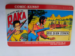 DUITSLAND/ GERMANY  CHIPCARD /12 DM  / RAKA  COMIC-KUNST / CARD / S 32  / MINT CARD     **16757** - S-Reeksen : Loketten Met Reclame Van Derden