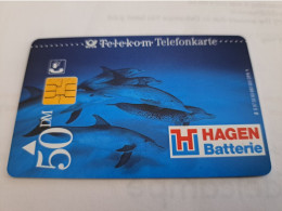 DUITSLAND/ GERMANY  CHIPCARD /50 DM  / DELPHINS/ HAGEN BATTERIE   / S 97   / MINT CARD     **16759** - S-Series : Taquillas Con Publicidad De Terceros