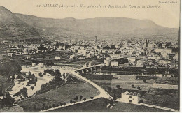 12 - Millau - Vue Générale Et Jonction Du Tarn Et  La Dourbie   -**CPA Vierge** - Millau