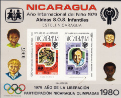 Olympische Spelen  1980 , Nicaragua - Blok Postfris - Zomer 1980: Moskou