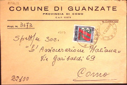 1968-CONTI CORRENTI Lire 50 Isolato Su Busta - 1961-70: Marcophilie