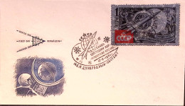 1961-Russia Per Il Popolo Sovietico. Razzo Spaziale R.1 Su Busta Fdc - Lettres & Documents