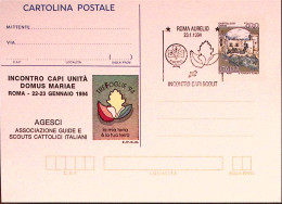 1994-AGESCI DOMUS MARIAE Cartolina Postale IPZS Lire 700 Con Ann Spec - Stamped Stationery