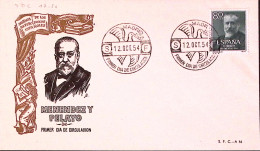 1954-SPAGNA Giornata Francollo'53 (853) Fdc - FDC