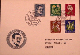 1960-Svizzera SUISSE Pro Juventute Fiori (688/2) Fdc - FDC