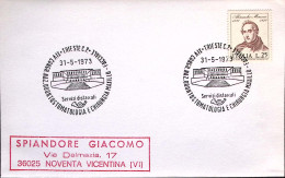 1973-TRIESTE XIV CONGR. NAZ. ODONTOSTOMATOLOGIA E CHIRURGIA MAXILLO-FACCIALE Ann - 1971-80: Marcophilia