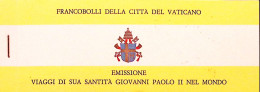 1982-VATICANO S.S. Giovanni Paolo II^libretto (50, 100, 200, 250 X 8) Francoboll - Booklets