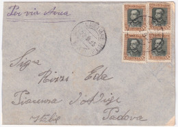 1935-Posta Militare N. 12/(A) C.2 (22.8) Su Busta Via Aerea Affrancata Eritrea Q - Erythrée