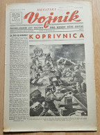 Hrvatski Vojnik 1944 Br. 49 NDH Ustasa Newspaper Koprivnica Nije Pala - Autres & Non Classés