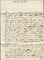 1778-Brescia 4 Gennaio Lettera Di Bortolo Bernini A Stefano Marcolini Per Venezi - Historische Dokumente