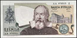 1983-REPUBBLICA ITALIANA-2000 Lire "Galileo" Serie AA / Z FDS - Otros & Sin Clasificación